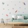 Interior color sticker "Exotic birds. Watercolor" 50x70 cm