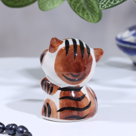 Сувенир "Кот Ласка", гжель, цвет-9