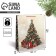 Package Gift New Year Laminated "Heat in the House", XL 40 x 49 x 19 cm, New Year