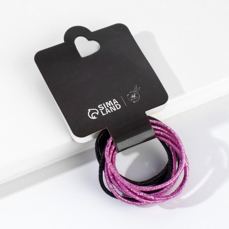 Hair elastic bands “Always right” 9 x 5 cm-3