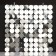 Panel with sequins for photo zones, round, 30*30cm, silver color