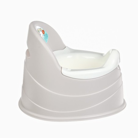 Children's pot, removable bowl, beige color-9