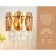 Wall lamp with a crystal Ambrella Light, Traditional, TR5078, E14, Color Gold