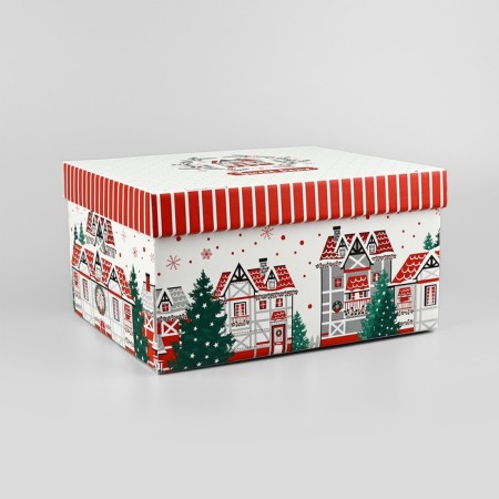 Sweet Home folding box, 31.2 x 25.6 x 16.1 cm, New Year-2