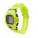 Electronic watch watches, D-4.5 cm, with an alarm clock, green