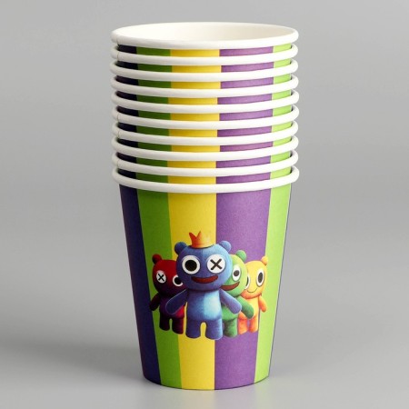 Single -paper glass "Happy Birthday", 250 ml-2