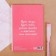 Notepad "the most tender", solid cover, A6, 40 sheets