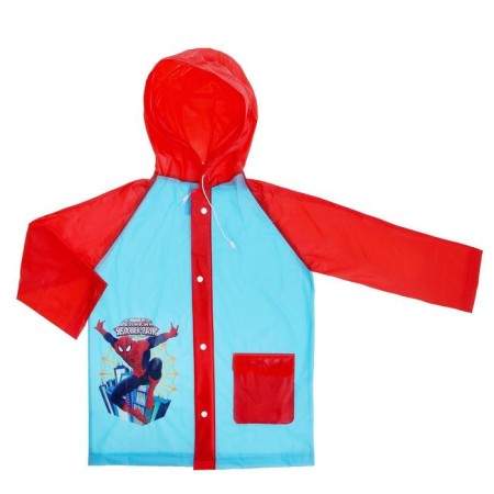 Children's raincoat, size l, 110-120 cm, spider-man-4