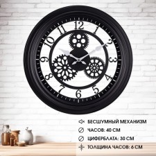 Watching clock, interior 