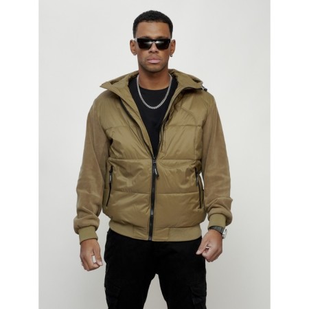 Sports male jacket, size 56, mustard color-1