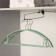 Shoulders - Monnants for clothing Anti -exceling shade "Mint", 42 × 20 cm, set 3 pcs, color green