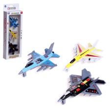 A set of metal aircraft 