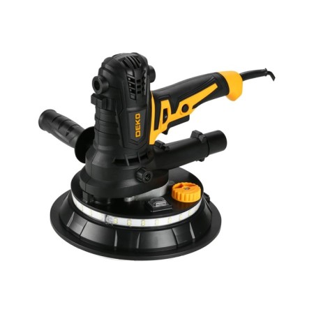 Grinding eccentric Deko DKG900, 180 mm, 900 watts, for walls and ceilings, led backlight