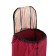 Carrier-house bag on cord, burgundy color