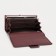 Women's wallet on magnets, burgundy color