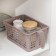 Storage basket with a handle, 28 × 16 × 12 cm, color mix