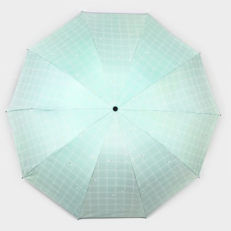 Mechanical “Points” umbrella, eponge, 4 additions, 10 spokes, r = 53 cm, color mix-9