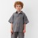 Board for the boy KAFTAN LINEN, p. 34 (122-128), gray
