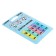 Bookmarks with adhesive edge, plastic, 12 x 45 mm, Devente Panda, 5 colors x 20 sheets, in a blister
