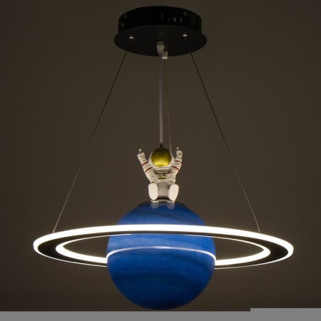 Causte "Cosm Bayerluxonavt and Planet" LED 53W 4000K Black 48x48x40 cm Bayerlux-4