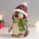Polystone souvenir "Penguin in a red hat and green scarf" 17.5x11.5 cm