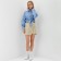 Women's blouse Minaku: Casual Collection Blue color, size 44