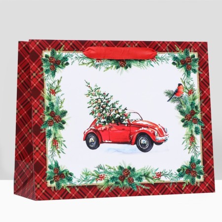 Gift package "Festive machine", luxury 32 x 26 x 12 cm-2