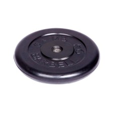 Rubbed disk d = 31 mm, black color, 5 kg