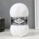 Yarn "Superlana Maxi" 75% acrylic, 25% wool 100m/100g (55 white)