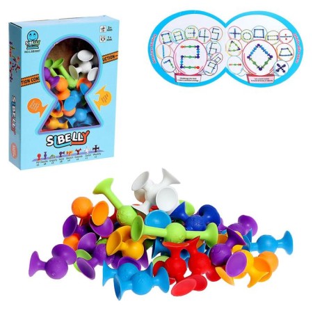Designer "Funny suction", 36 parts