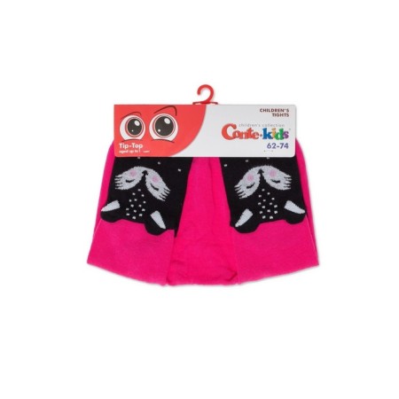 Pantyhose children's cotton Conte kids tip-top, height 80-86 cm, black-rowing color-2