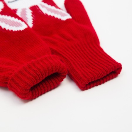 Women's mittens in a gift box "Bunny" r. 19-3