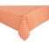 Blossom peach tablecloth, size 145x150 cm, orange color