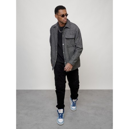 Male windbreaker, size 48, black color-5