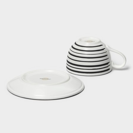 Tea couple Porcelain Magistro Hypnose, 230 ml mug, saucer 15.5 cm-5