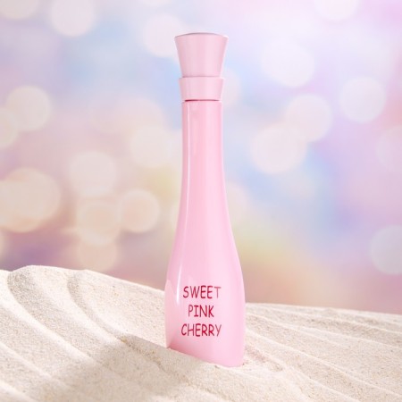 Women's toilet water Sweet Pink Cherry, 50 ml (based on Cherry in the Air (Escada)-1