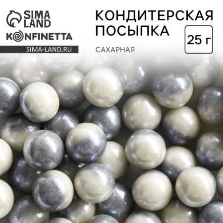 Sprinking confectionery: silver, 25 g.-5