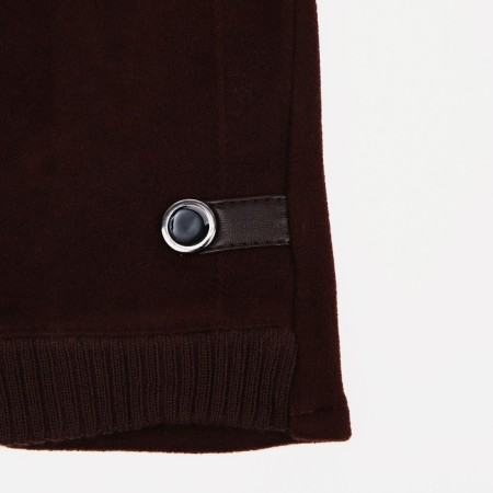 Gloves are male, dimensionless, without insulation, brown color-1