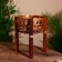 A pot under a pot 24x26x30 cm, bamboo