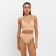 Female set (top, panties) beige color, size 42-44