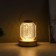 Night Sensor "Losen" LED 3W USB AKB Dimmer gold 11.5x11.5x23.5 cm Risalux