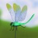 STETER "Dragonfly Sendy" 14x9cm/45cm, set 6pcs, mix