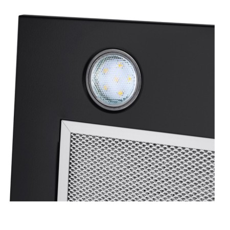 Excuse Maunfeld Crosby Singl 60, built -in, 850 m3/h, 3 speeds, 59.8 cm, black-10