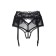Erotic panties of Erolata with high landing, black, size 46-48