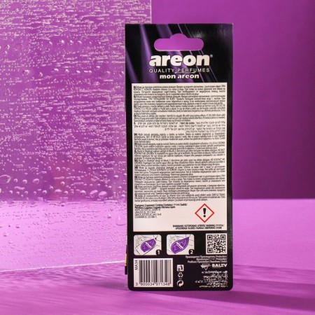 Ароматизатор Areon Mon, на зеркало, аромат пачули и лаванда 126971a-1