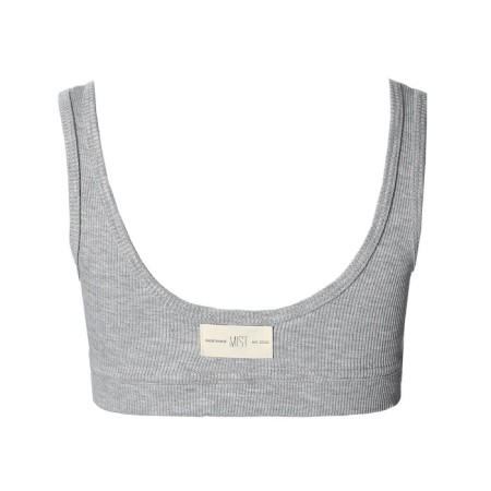 Top female shortened Mist Old School size 44, gray color-9