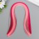 Strips for quilling 100 strips density 120 grams "Pink gradient" w. 0.5 cm dl. 39 cm