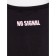 Female T -shirt, size XS, black color, blue