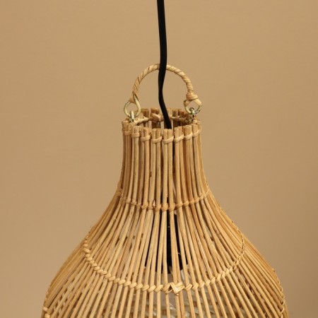 Ceiling lamp from the rattan "Harmony" 1x120W, E27, 25x25x33 cm-3