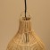 Ceiling lamp from the rattan "Harmony" 1x120W, E27, 25x25x33 cm